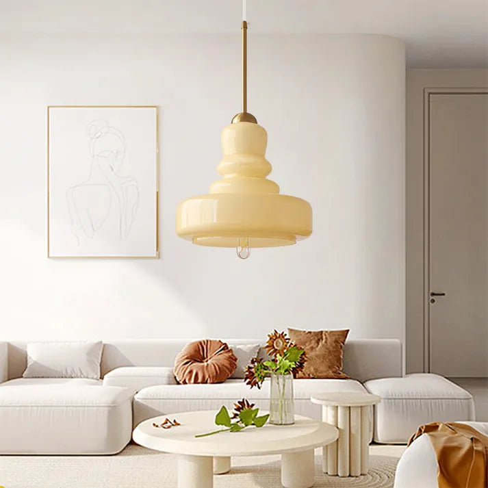 Bauhaus Gourd Glass Pendant Light