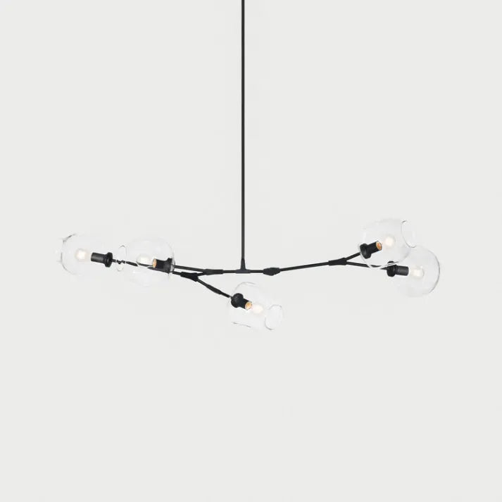 Bifurcation Bubble Glass Sputnik Chandelier