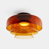 Nordic Designer Creative Personality Medieval Glass Ceiling Lamp