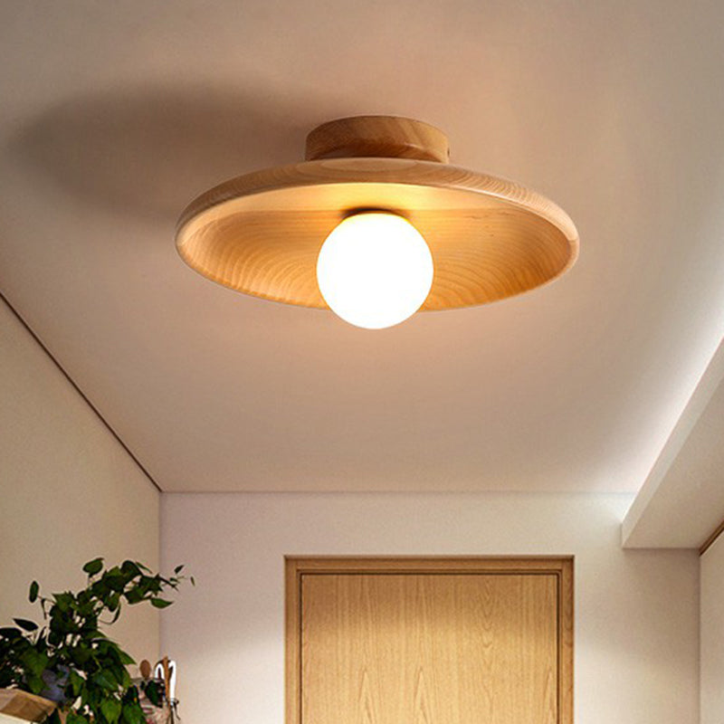 Shallow Bowl Shaped Ceiling Light