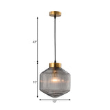 Modernism Drum Pendant Lamp