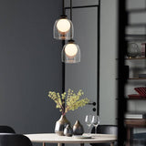 Modern Lustre Glass Ball Pendant Light