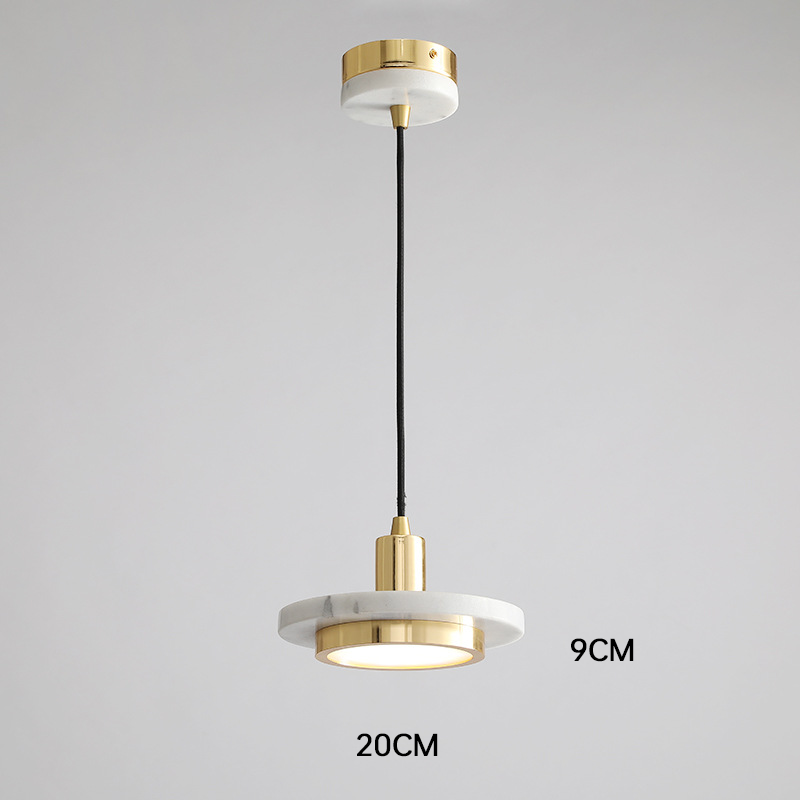 Modern Simple Marble Pendant Light