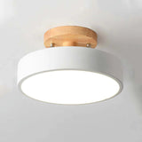 Modern LED Ceiling Light made of Wood