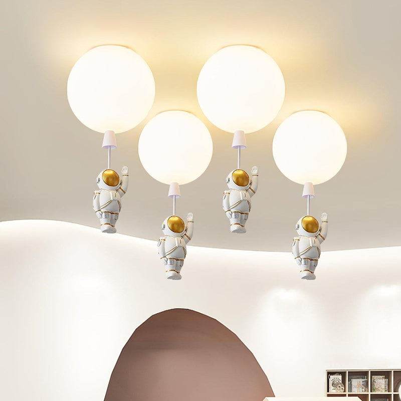 Fateh Modern Moon/Astronauts LED Ceiling Light