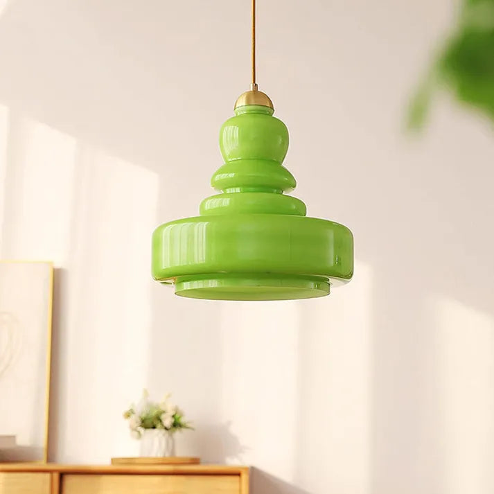 Bauhaus Gourd Glass Pendant Light