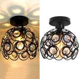 Fancy Gold Luxury Ball Hallway Ceiling Light