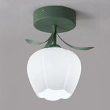 French Tiffany Simple Mini Flower Ceiling Light