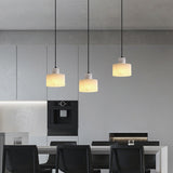 Scandinavian Simple White Marble Pendant Light