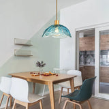 Creative Flower Petal Bedside Rod Pendant Light