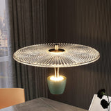 Modern Led Disc-Shaped Pendant Lamp