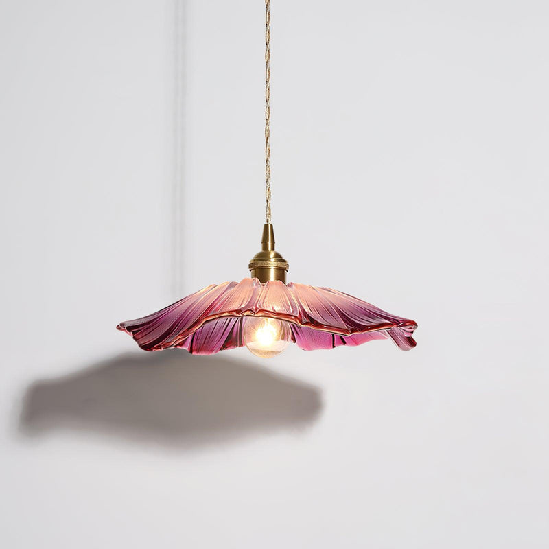 Flower Glass Pendant Light