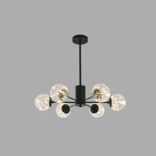 NobleLuminance - Glass ball chandelier