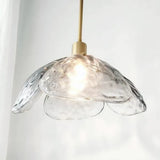 Creative Flower Petal Bedside Rod Pendant Light