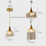 Fatima - Modern Retro Hanging Glass Lamp