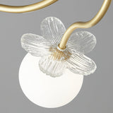 Blossom Flower Glass Chandelier