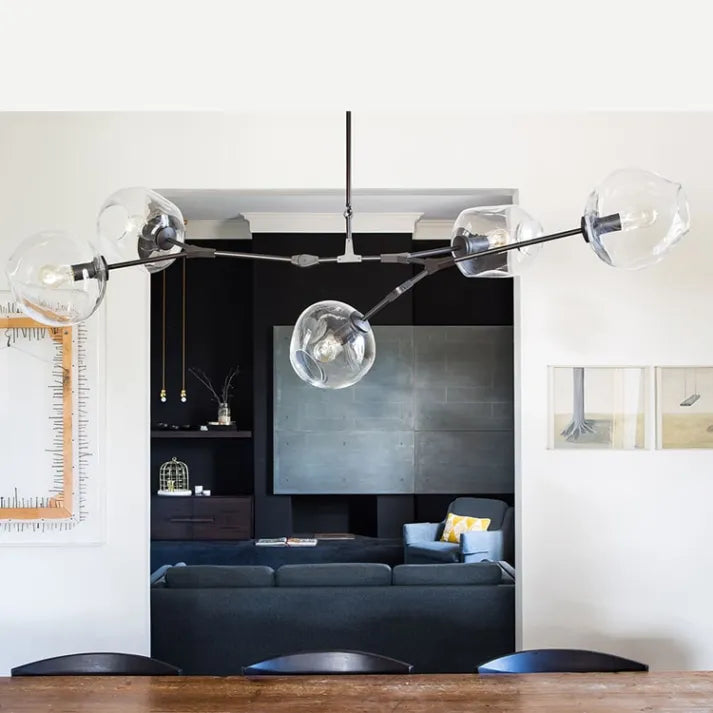 Bifurcation Bubble Glass Sputnik Chandelier