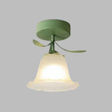 French Tiffany Simple Mini Flower Ceiling Light