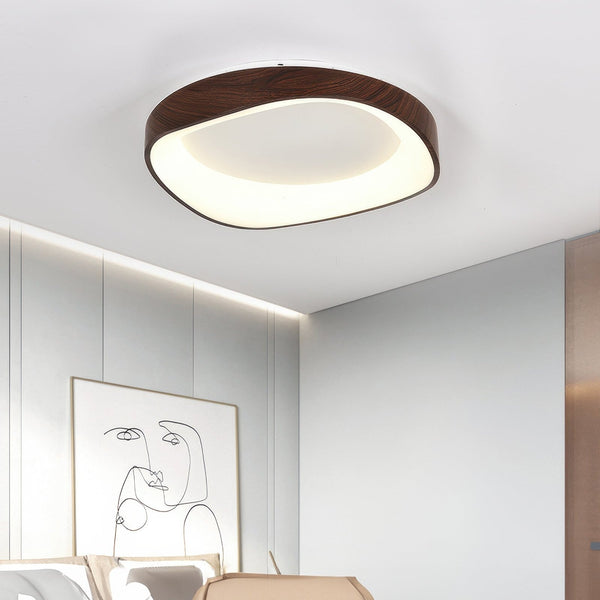 Nordic Artistic Wood Grain Ceiling Light