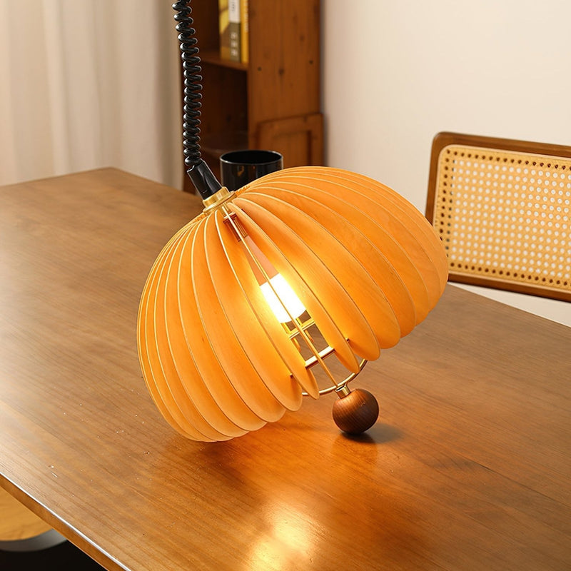 Pumpkin Adjustable Pendant Lamp