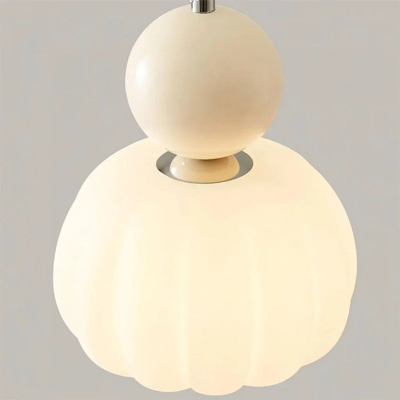 Scout Cream Art Deco Pendant Light