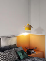 Stone Wood Pendant Lamp