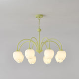 Tulip Matcha Chandelier