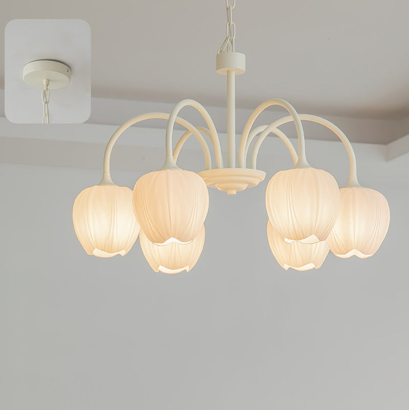 Tulip Matcha Chandelier