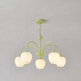 Tulip Matcha Chandelier