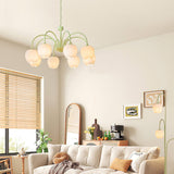 Tulip Matcha Chandelier