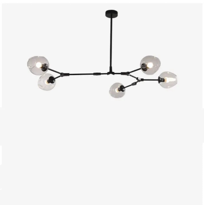 Bifurcation Bubble Glass Sputnik Chandelier