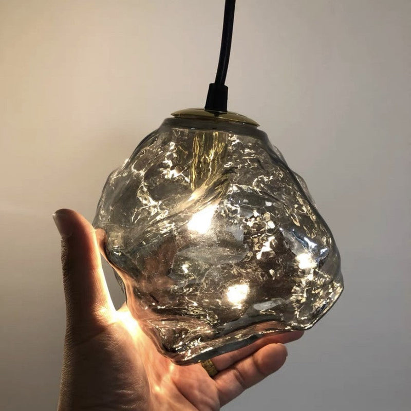 Lava Glass Pendant Light