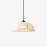 Wood and Fabric Series Pendant Lamp