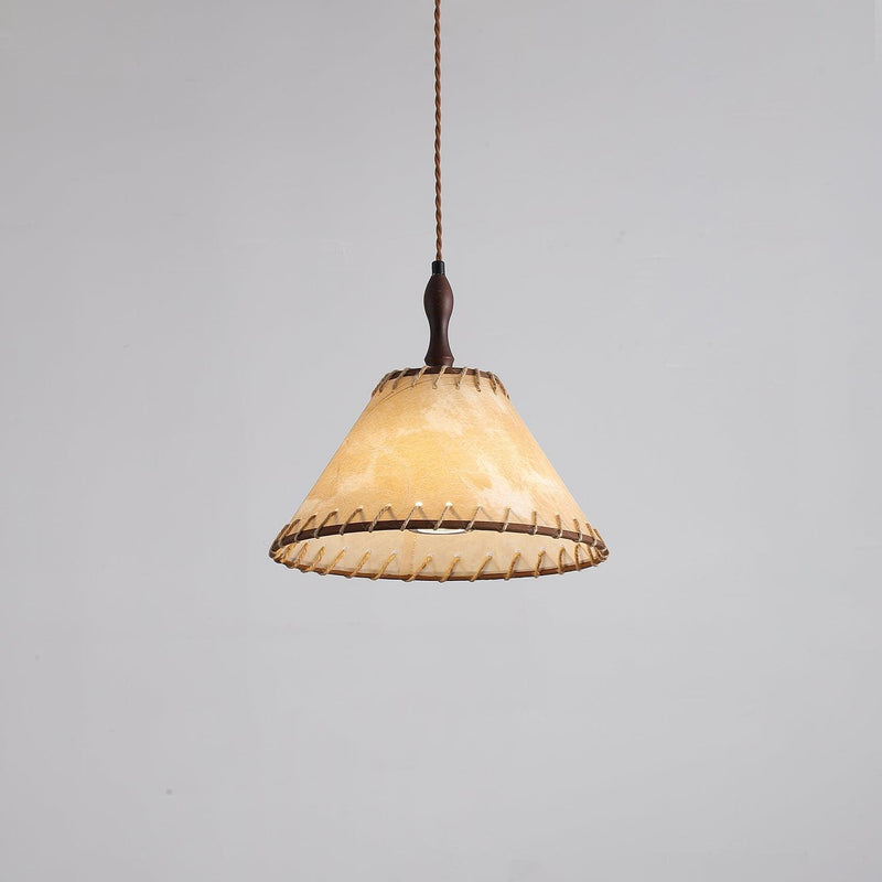 Wood and Fabric Series Pendant Lamp