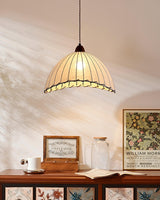 Wood and Fabric Series Pendant Lamp