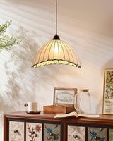 Wood and Fabric Series Pendant Lamp