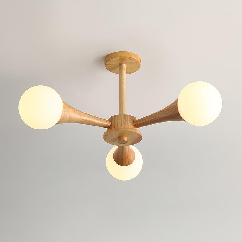 Nera Wooden Chandelier