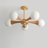 Nera Wooden Chandelier