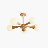 Nera Wooden Chandelier