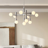 Scandinavian Style Glass Ball Chandelier