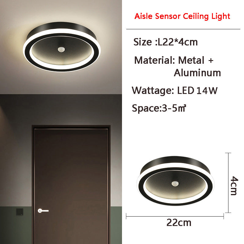 Human PIR Motion Sensor LED Ceiling Light