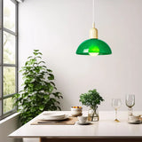 Aurora Colorful Bowl Pendant Light