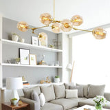 Bifurcation Bubble Glass Sputnik Chandelier