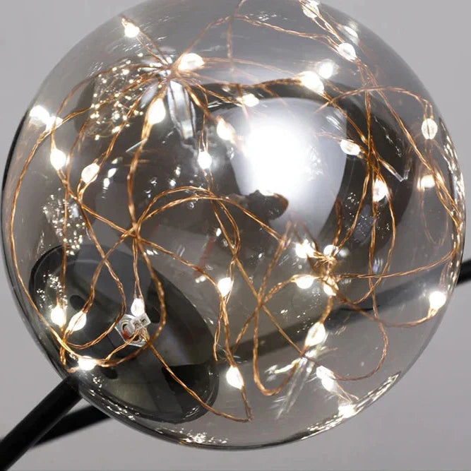 NobleLuminance - Glass ball chandelier