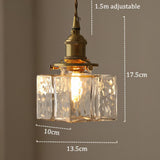 Fatima - Modern Retro Hanging Glass Lamp