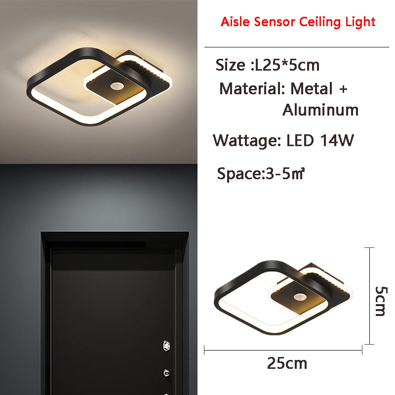 Human PIR Motion Sensor LED Ceiling Light