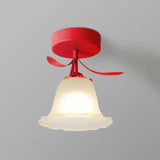 French Tiffany Simple Mini Flower Ceiling Light