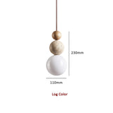 Modern Simple Style Travertine Pendant Lamp